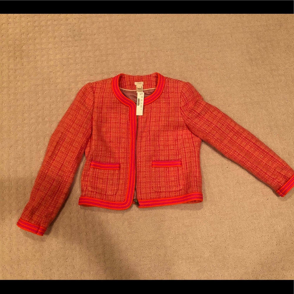 NWT J Crew tweed blazer